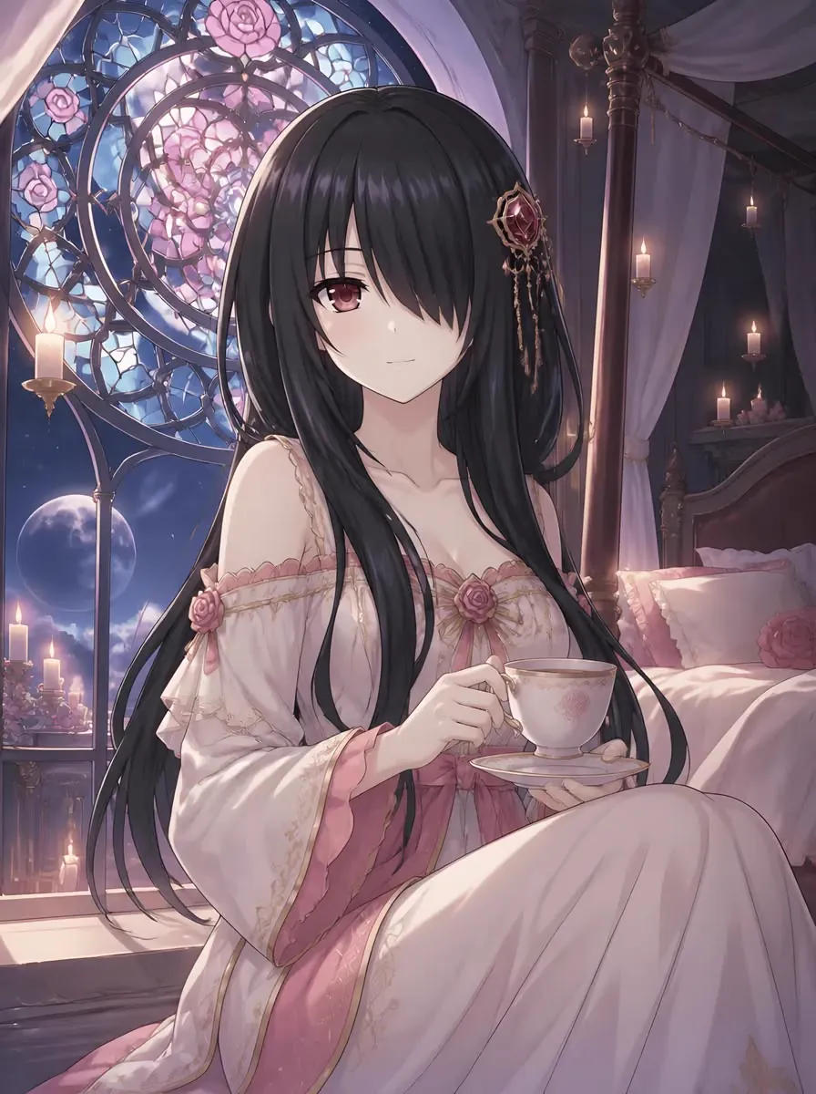 Fan artwork of Kurumi Tokisaki