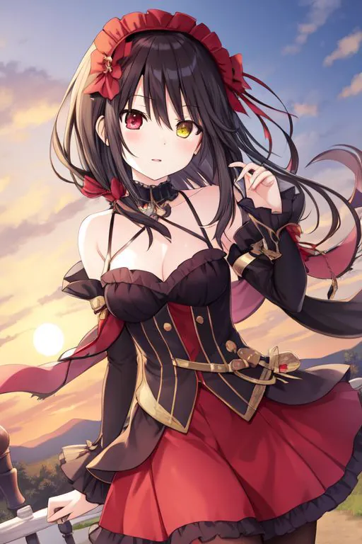 Kurumi Tokisaki, artwork from the local collection.