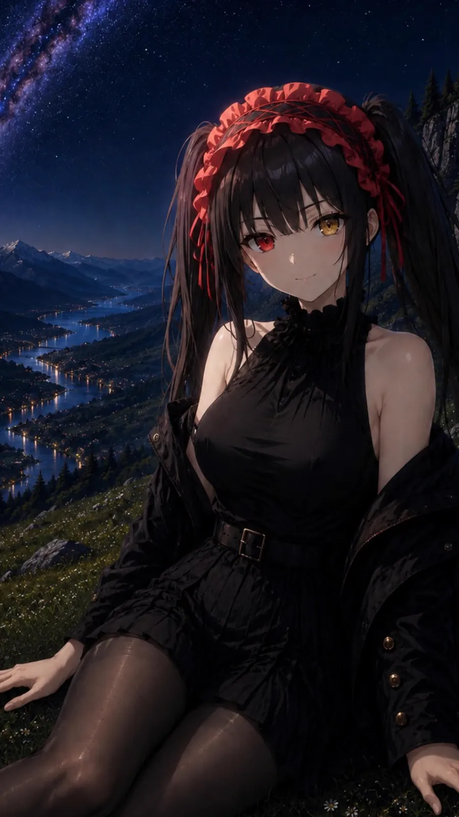 Kurumi Tokisaki, artwork from the local collection.