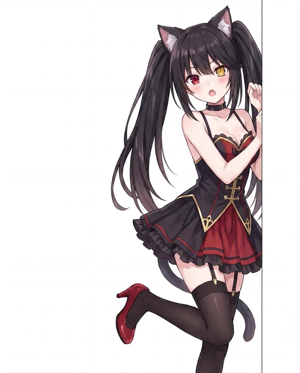 Kurumi Tokisaki, artwork from the local collection.