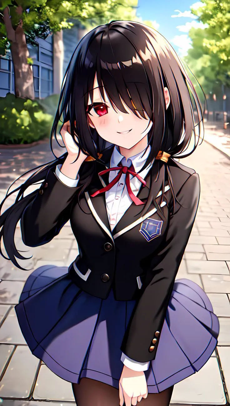 Kurumi Tokisaki, artwork from the local collection.